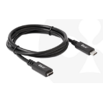 CLUB3D USB Gen1 Type-C Extension Cable 5Gbps 60W(20V/3A) 4K60Hz M/F 1m/3.28ft
