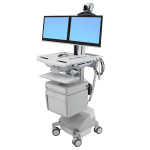 Ergotron StyleView White Flat panel Multimedia cart