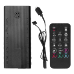 XZEAL HUB Controlador para ventiladores Xzeal XZ1116 ARGB con cable adaptador de 3 y 4 pines incluye control - XZHUB01B.