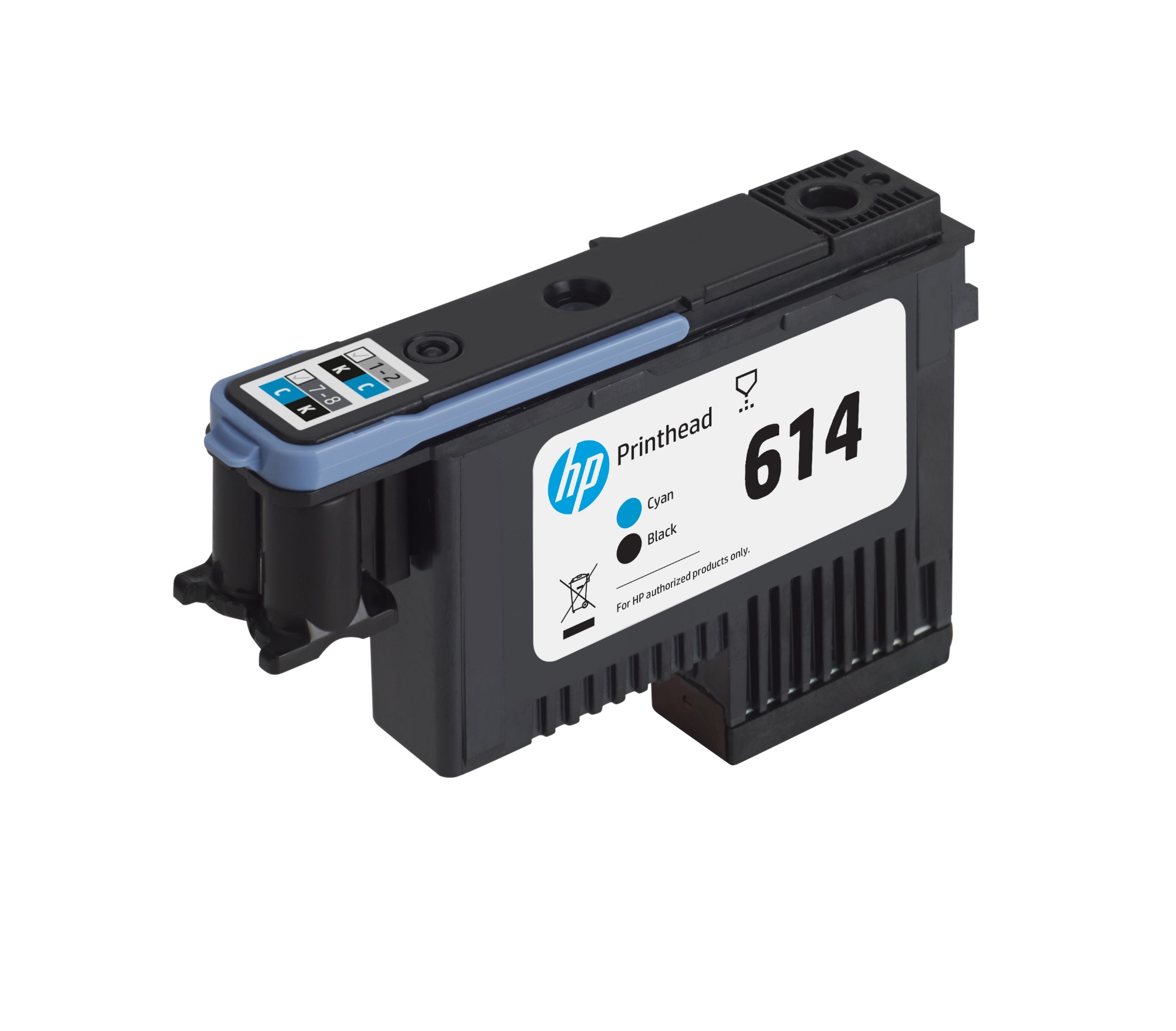 HP 4UV68A/618 Printhead black / cyan for HP Stitch S 1000