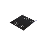 Videk Fixed Vented Shelf 515mm Deep - Black