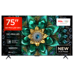 TCL Q6C 75Q6C-UK TV 190.5 cm (75") 4K Ultra HD Smart TV Wi-Fi Metallic