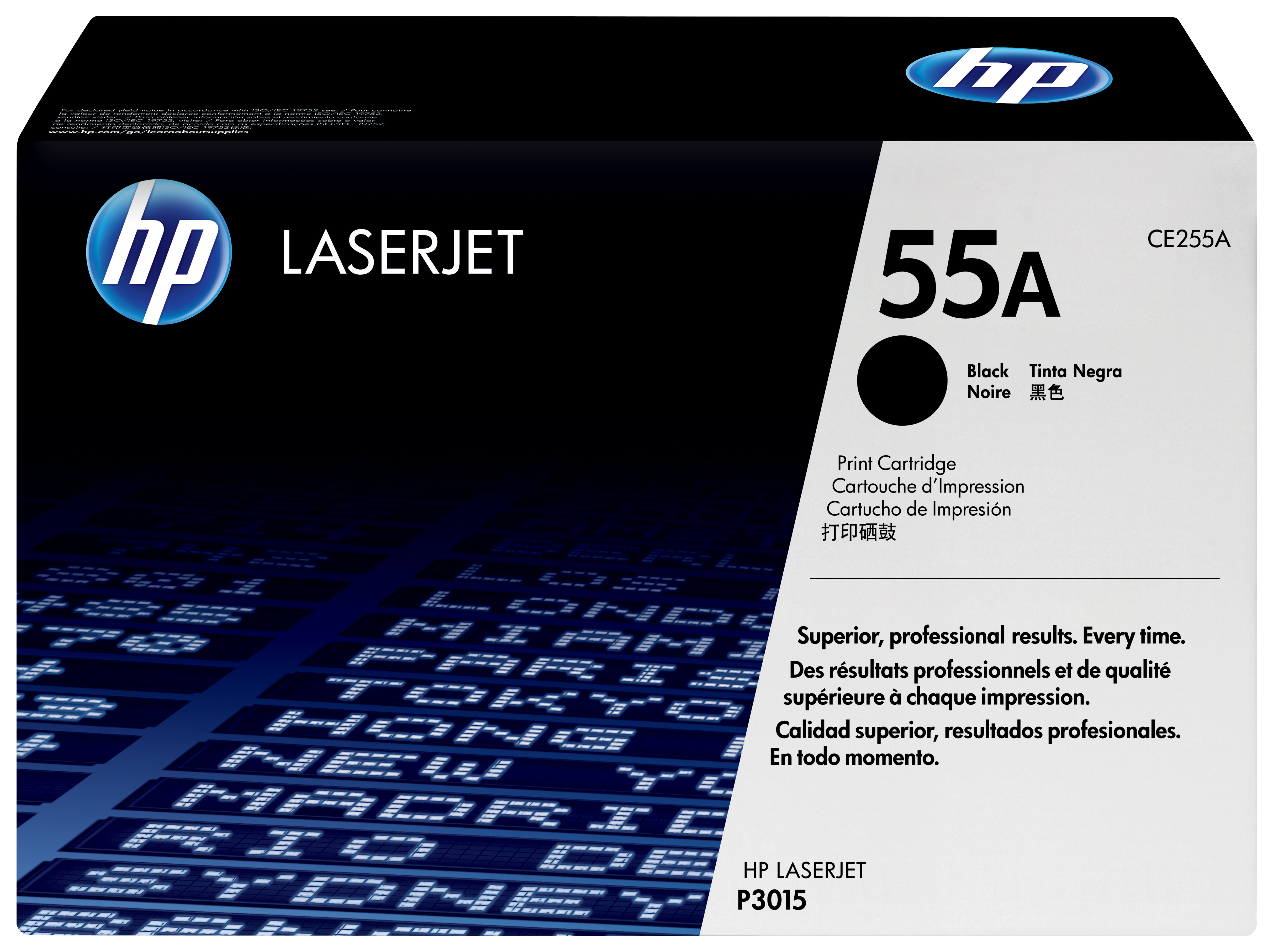 Image of HP CE255A/55A Toner cartridge black, 6K pages ISO/IEC 19752 for HP...