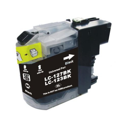 Q-Connect Brother LC123 Remf Inkjet Cartridge Black RM-QC-6613-00