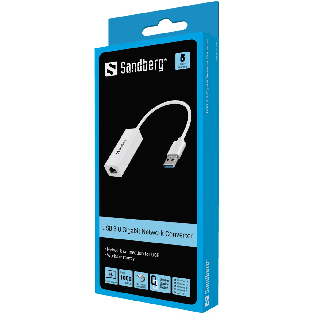 Sandberg USB3.0 Gigabit Network Adapter