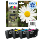 Epson C13T18064012/18 Ink cartridge multi pack Bk,C,M,Y 175pg + 3x180pg, 1x 5ml + 3x 3ml Pack=4 for Epson XP 30