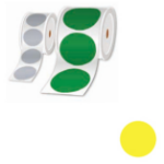 Brother LTZ16025FPEL self-adhesive label Circle Yellow