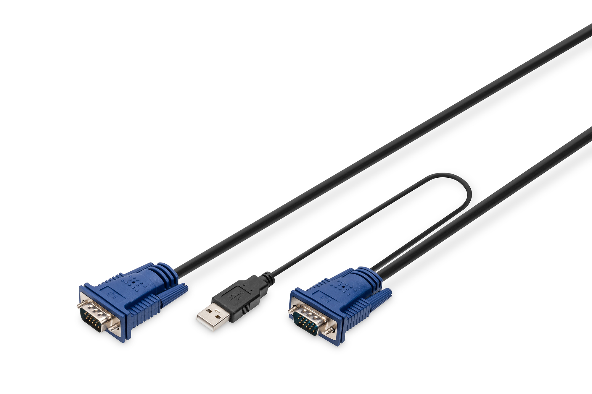 Photos - Cable (video, audio, USB) Digitus KVM cable USB for KVM consoles DS-19233 