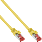 InLine Patch Cable S/FTP PiMF Cat.6 250MHz PVC CCA yellow 3m