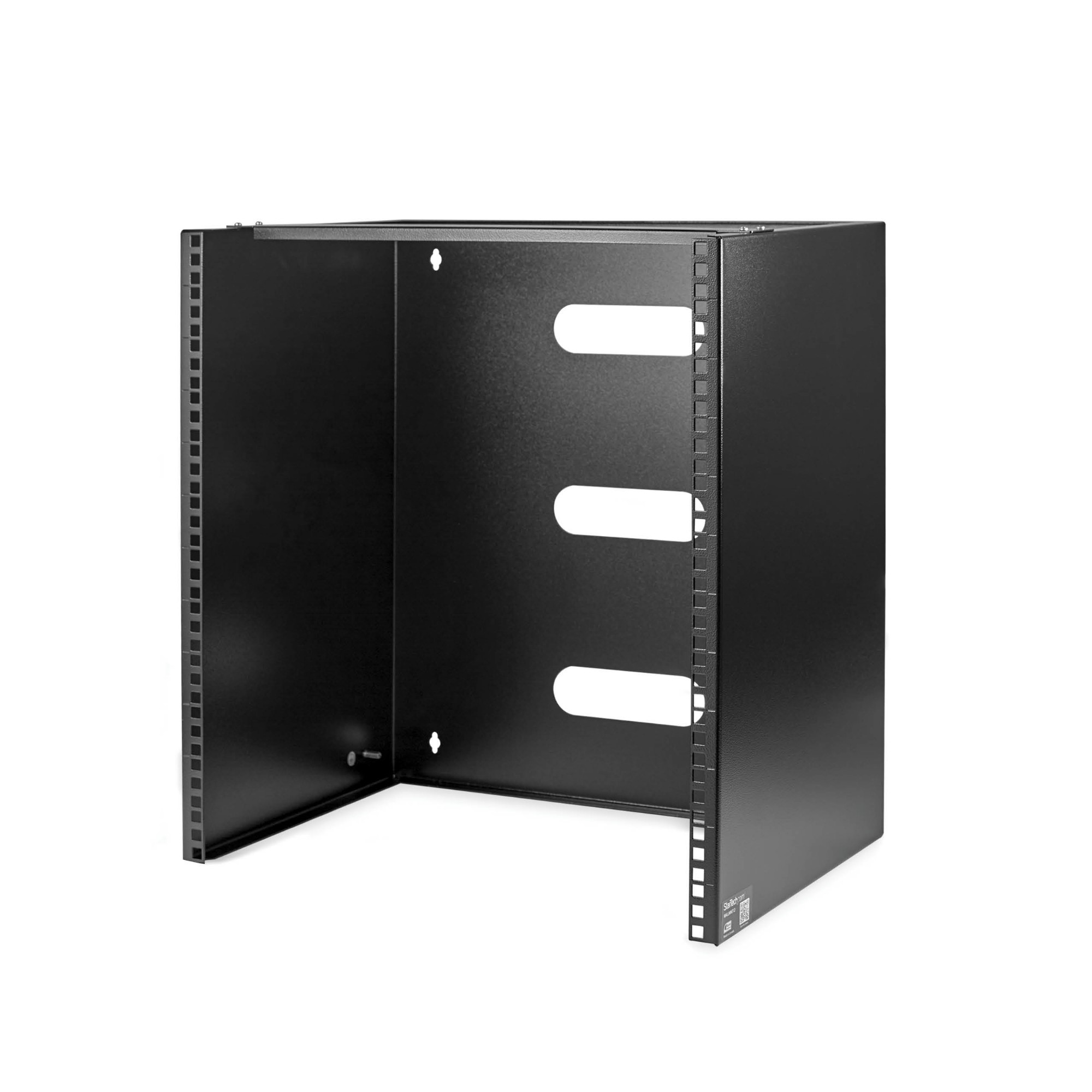 StarTech.com Wall-Mount Bracket for Shallow Rack-Mount Equipment - Solid Steel - 12U