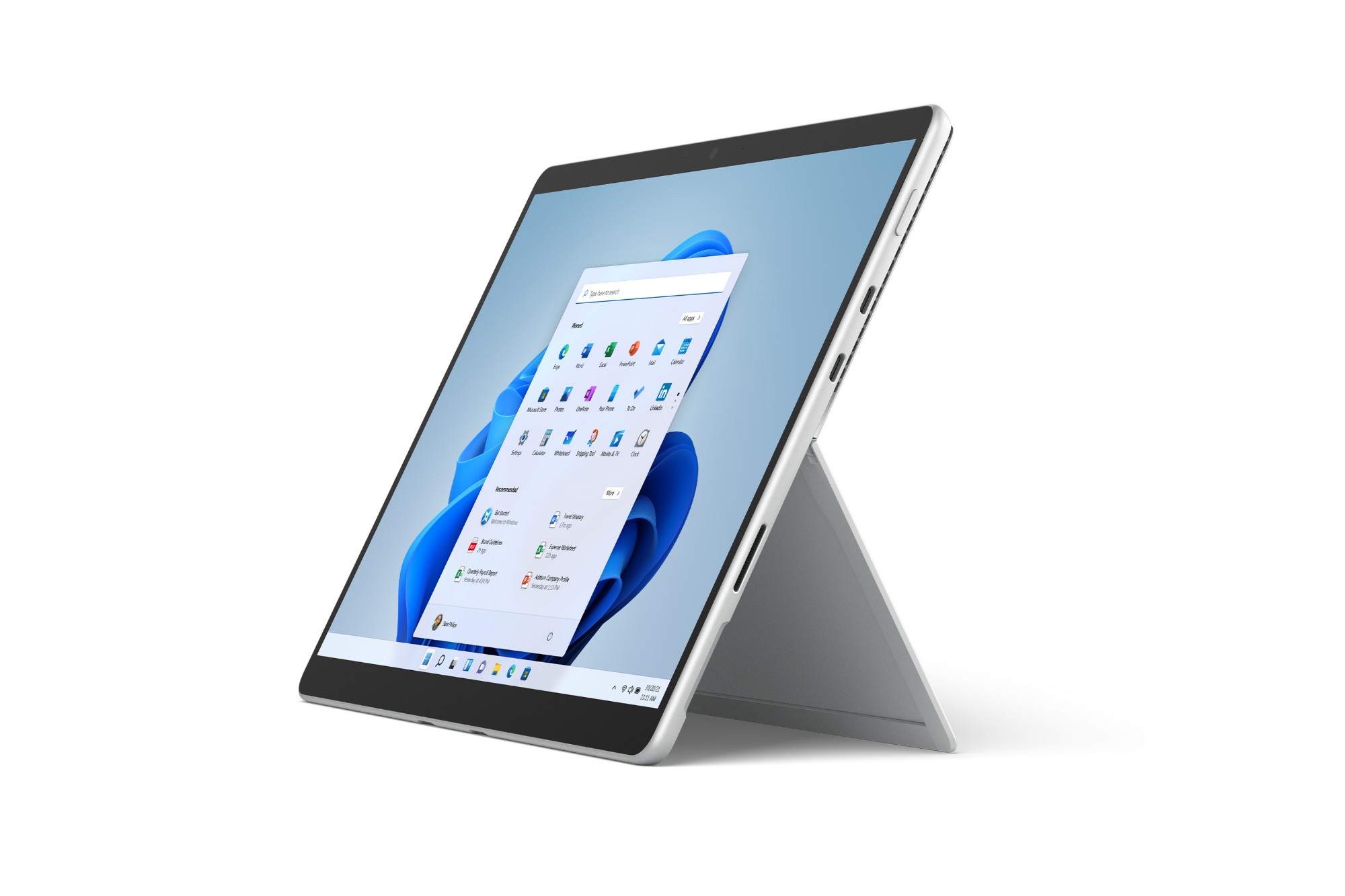 Microsoft Surface Pro 8 4G LTE 256 GB 33 cm (13") Intel® Core i7 16 GB Wi-Fi 6 (802.11ax) Windows 11 Pro Platinum