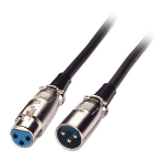 Lindy 06056 audio cable 6 m XLR Black