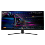 LC-Power LC-M34-UWQHD-165-C computer monitor 86,4 cm (34") 3440 x 1440 Pixels UltraWide Quad HD Zwart, Rood