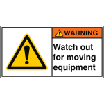 Brady W/W001/EN426-PEUL-100X50/1-B safety sign Tag safety sign 1 pc(s)