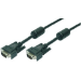 LogiLink 20m VGA M/M VGA cable VGA (D-Sub) Black
