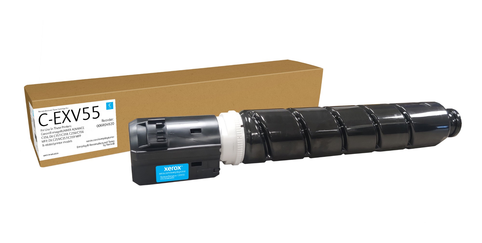 Xerox 006R04920 Toner-kit cyan, 18K pages (replaces Canon C-EXV55) for Canon iR-C 256 i
