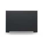 Nobo Diamond Glass Board Magnetic Black 1264x711mm