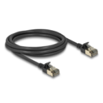 DeLOCK RJ45 Network Cable Cat.8.1 F/FTP Slim Pro 2 m black