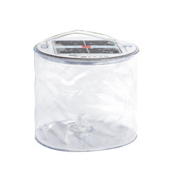 Image of Ultron 185953 - Battery powered camping lantern - Transparent -...