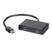 Monoprice 21972 DisplayPort cable 2x DisplayPort Black