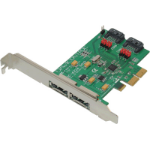 Dawicontrol DC-622e RAID RAID controller PCI Express x2 2.0 0.6 Gbit/s