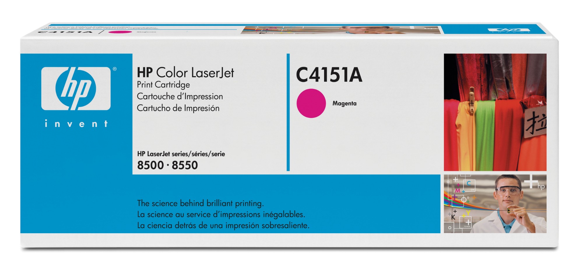 HP C4151A Toner magenta. 8.5K pages ISO/IEC 19798 for HP Color LaserJe