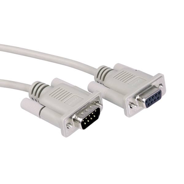 Photos - Cable (video, audio, USB) Roline RS232 Cable, DB9 M - F 1.8 m 11.01.6218 