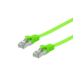 Equip Cat.6A U/FTP Flat Patch Cable, 3.0m, Green