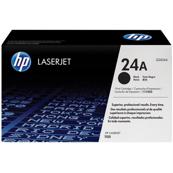 Image of HP Q2624A/24A Toner cartridge black, 2.5K pages ISO/IEC 19752 for...