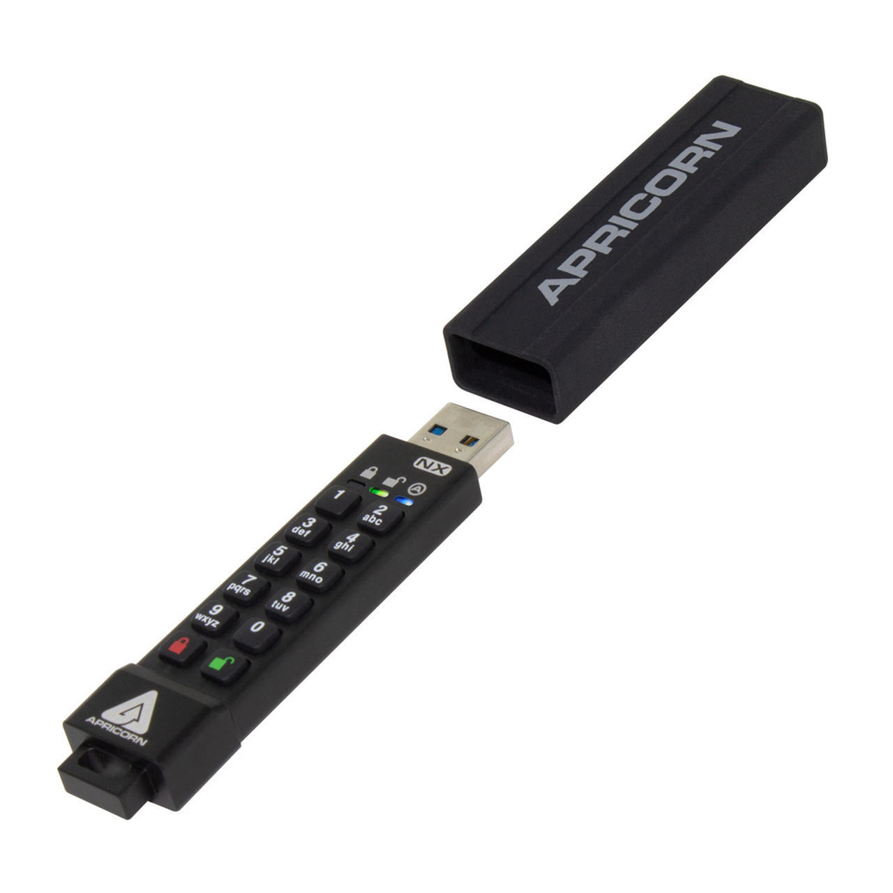 Image of Apricorn Aegis Secure Key 3NX USB flash drive 16 GB USB Type-A 3.2...