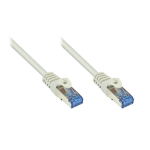 Alcasa Cat6a 40m netwerkkabel Grijs S/FTP (S-STP)