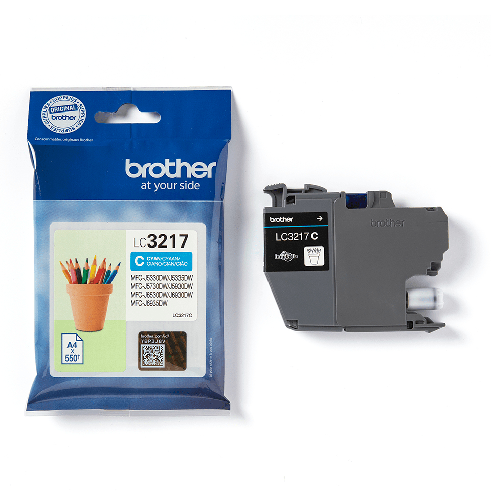 Brother LC3217C Inkjet Cartridge Cyan LC3217C