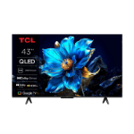 TCL T69C 43T69C tv 109,2 cm (43") 4K Ultra HD Smart TV Wifi Zwart 350 cd/m²