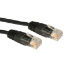 Cables Direct URT-602K networking cable 2 m Cat5e U/UTP (UTP) Black