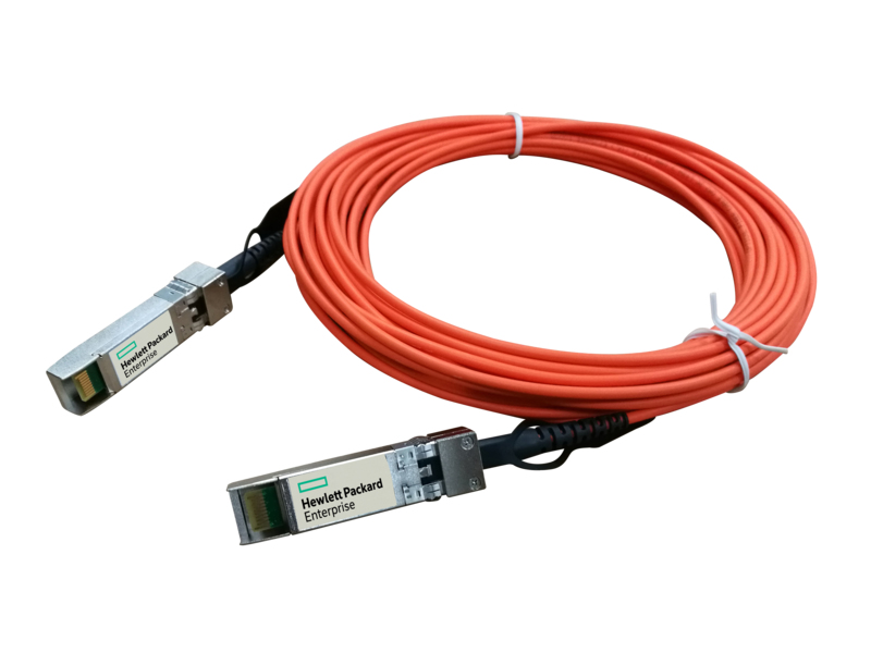Hewlett Packard Enterprise R0Y52A fibre optic cable 1 m SFP+ Orange