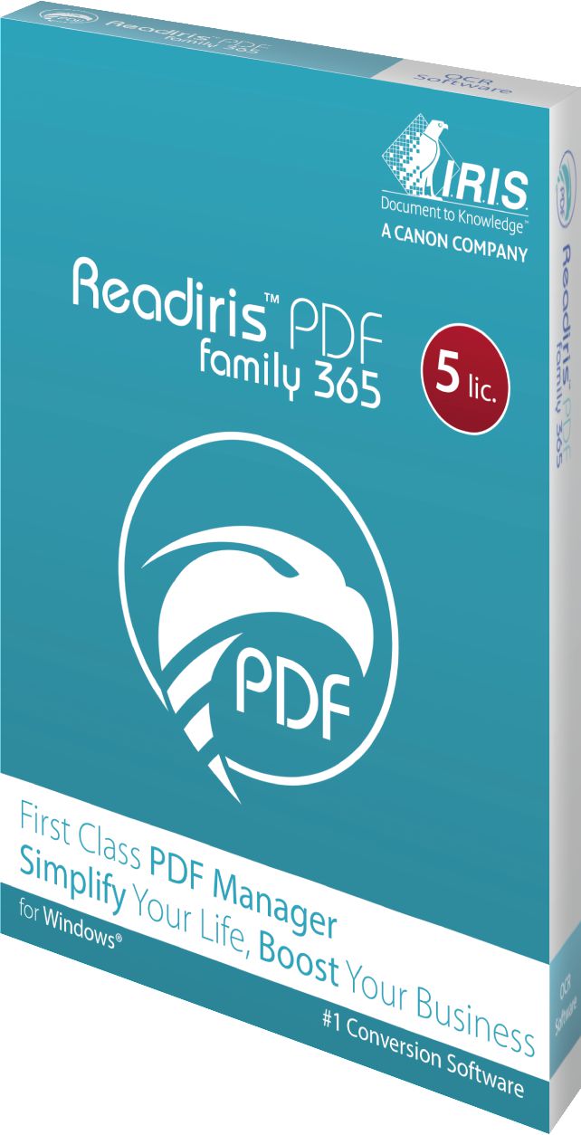 462187 IRIS Readiris PDF Family 365