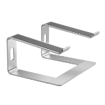 Gembird Notebook riser stand, silver