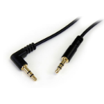 StarTech.com MU1MMSRA audio cable 11.8" (0.3 m) 3.5mm Black