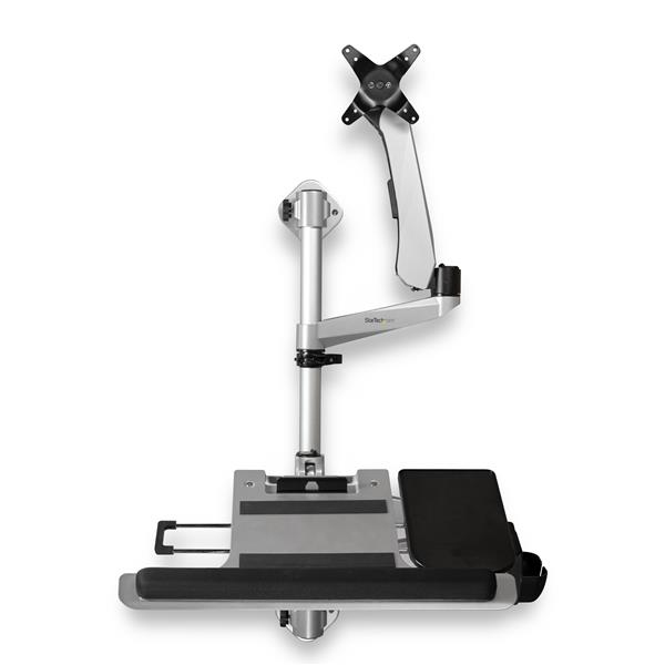 Image of StarTech.com Wall Mount Workstation - Articulating Standing Desk...