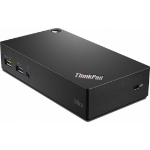 Lenovo ThinkPad USB 3.0 Ultra Dock Bedraad USB 3.2 Gen 1 (3.1 Gen 1) Type-A Zwart