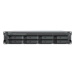 Synology RackStation RS1226RP+ NAS/storage server Rack (2U) AMD Ryzen V1500B 4 GB DDR4 0 TB Synology DSM Black