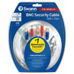 Swann SWPRO-15MTVF coaxial cable 15 m BNC