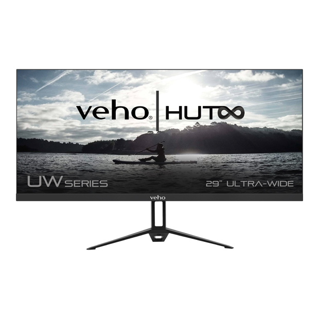 Veho UW-29 73.7 cm (29") 2560 x 1080 pixels UltraWide Full HD LED Black