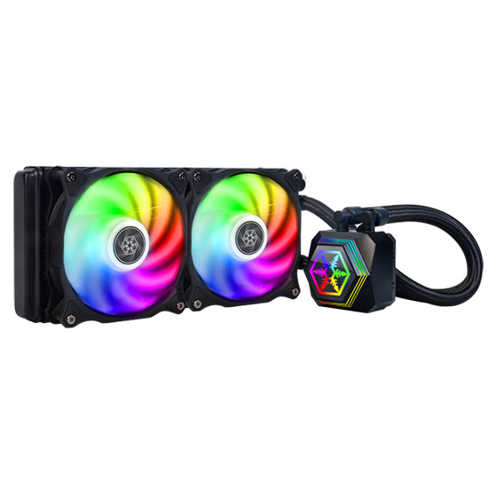Image of Silverstone PF240-ARGB Processor All-in-one liquid cooler 12 cm...