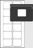 Avery L7671-25 printer label White Self-adhesive printer label