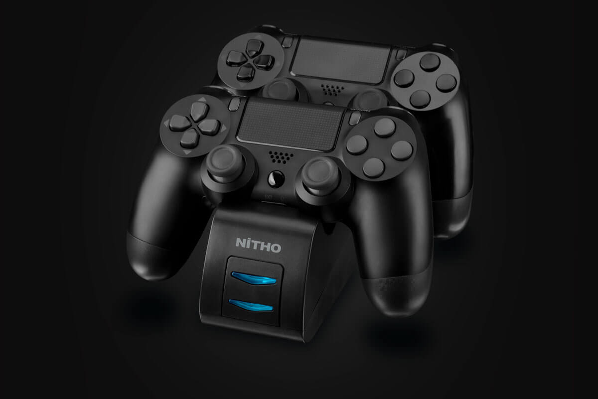 Nitho PS4-CHST-K spelkonsoldel och tillbehör Laddningssystem