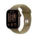 Apple Watch Series 12 GPS 42mm Dark Bronze Aluminium Case with Olive Sport Band - M/L