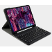 JLC iPad Air 1/Air 2/9.7/Pro 9.7 G10 Keyboard Case with Pencil Holder - Black