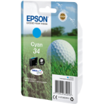 Epson C13T34624010/34 Ink cartridge cyan, 300 pages 4,2ml for Epson WF-3720