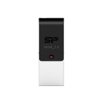 Silicon Power 16GB Mobile X31 USB 3.1/ Micro-USB dual COB flashdrive Zilver